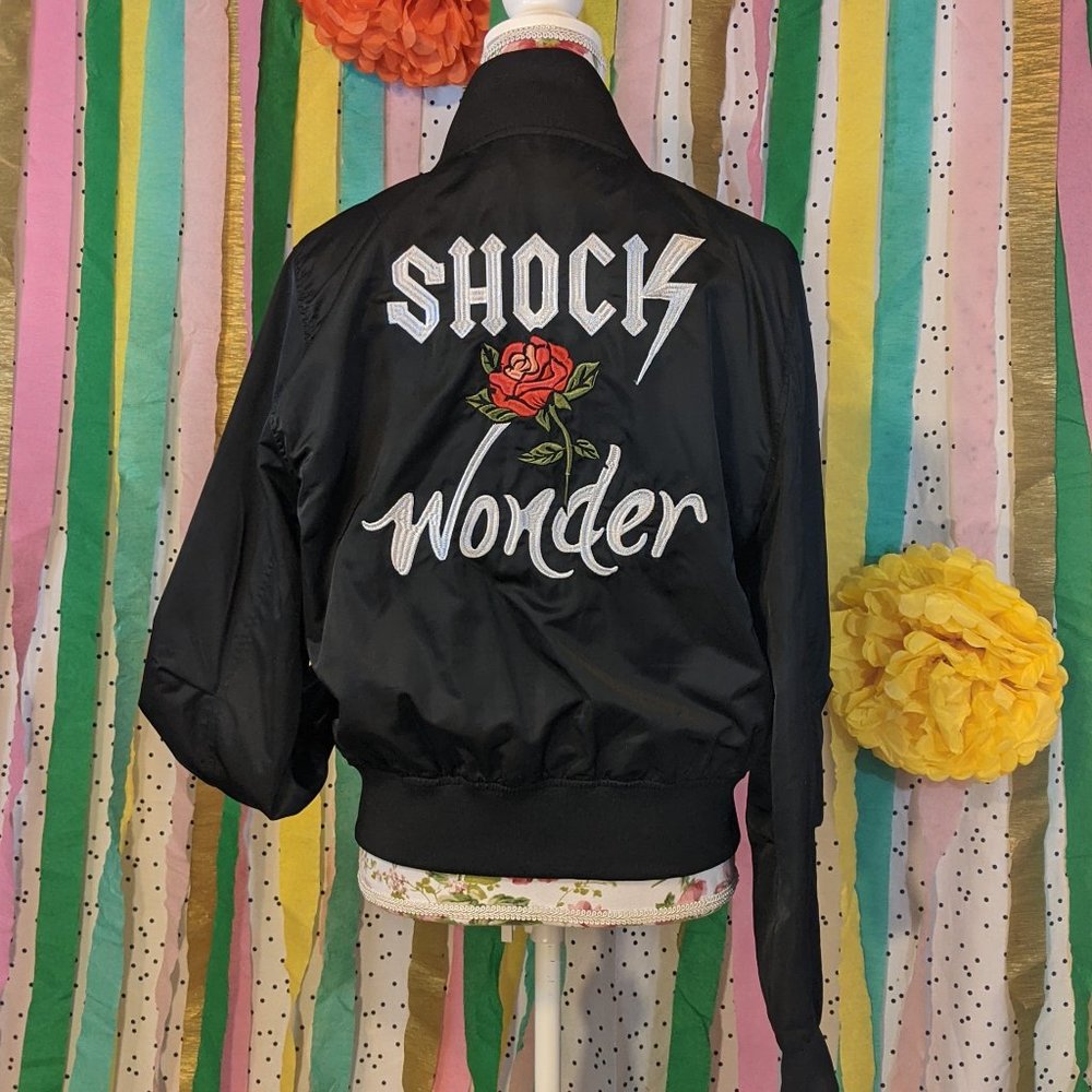 The Colour Sisterhood Bomber Jacket - Size L(14) - Picture 1 of 9